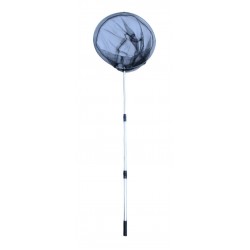 Рибальський підсак, круглий, складаний, ручка телескопічна, діаметр 60см, дрібна сітка